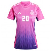 Nemecko Benjamin Henrichs #20 Vonkajší Ženy futbalový dres ME 2024 Krátky Rukáv